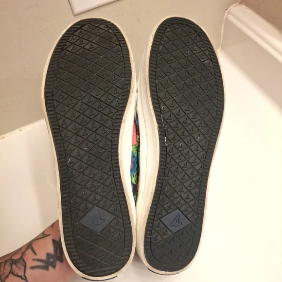 SPERRY TOP SIDER TROPICAL PRINT EUC - Picture 14 of 16